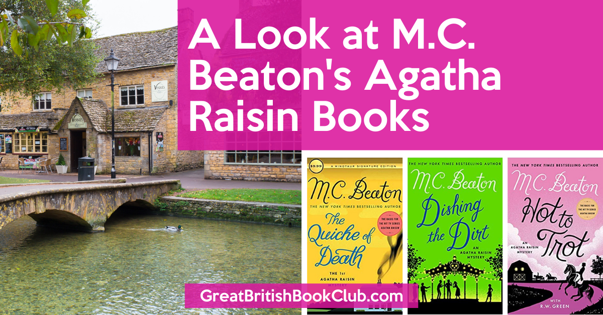 All of M.C. Beaton's Agatha Raisin Books in Order - GREAT BRITISH BOOK CLUB