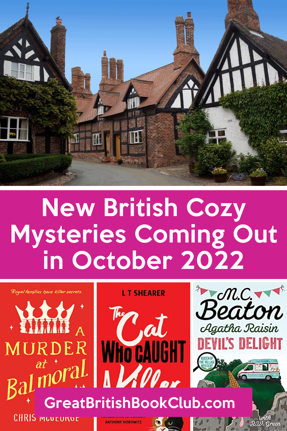 27 FUN NEW BRITISH COZY MYSTERIES IN OCTOBER 2022 GREAT BRITISH BOOK CLUB