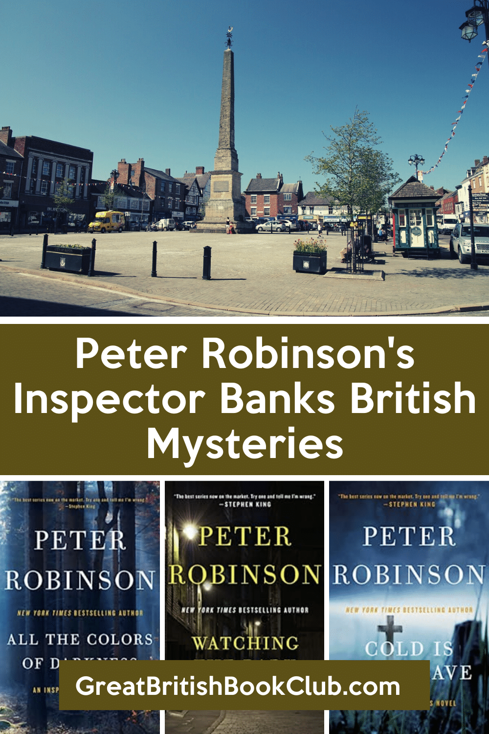 Peter Robinson's Inspector Banks Book Series in Order GREAT BRITISH BOOK CLUB