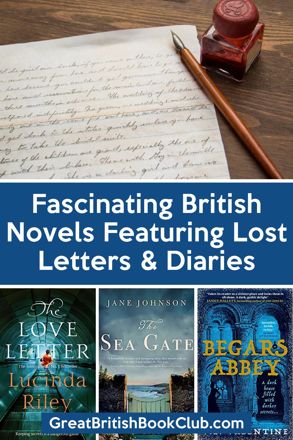12 Fascinating British Novels Featuring Lost Letters & Diaries GREAT