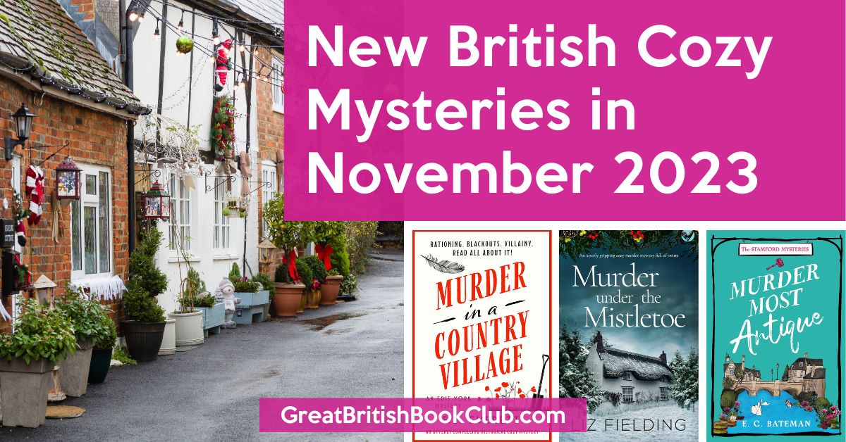 christmas english village scene plus new release covers in november